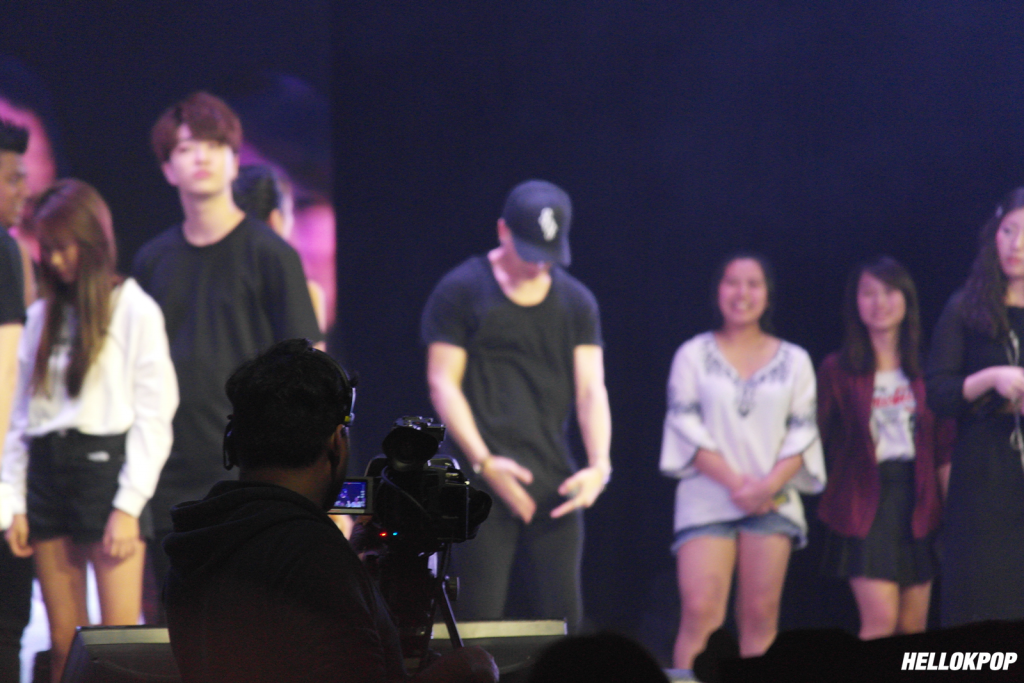 Jackson acting out 'boxer'