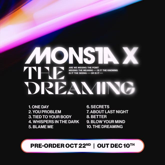 monsta x the dreaming