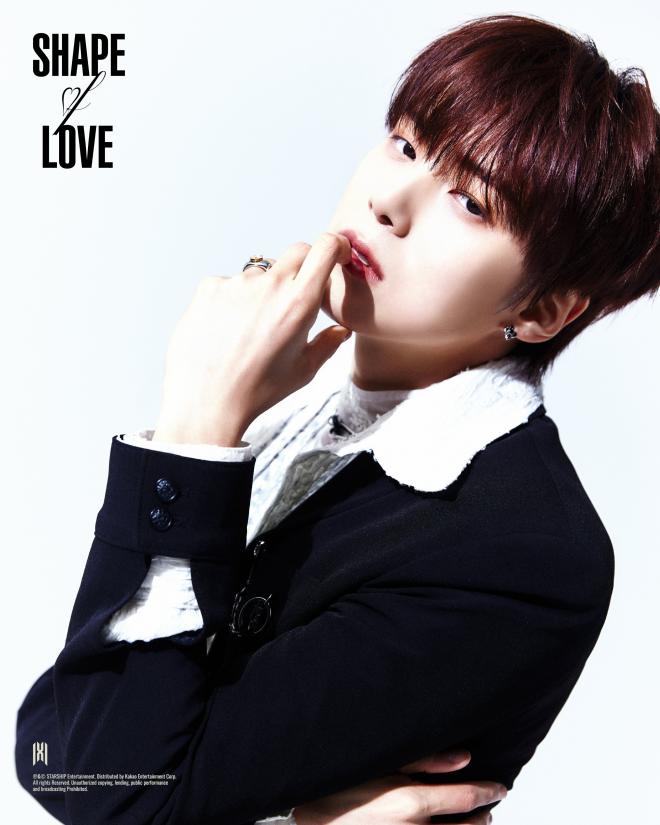 monsta x shape of love concept photos