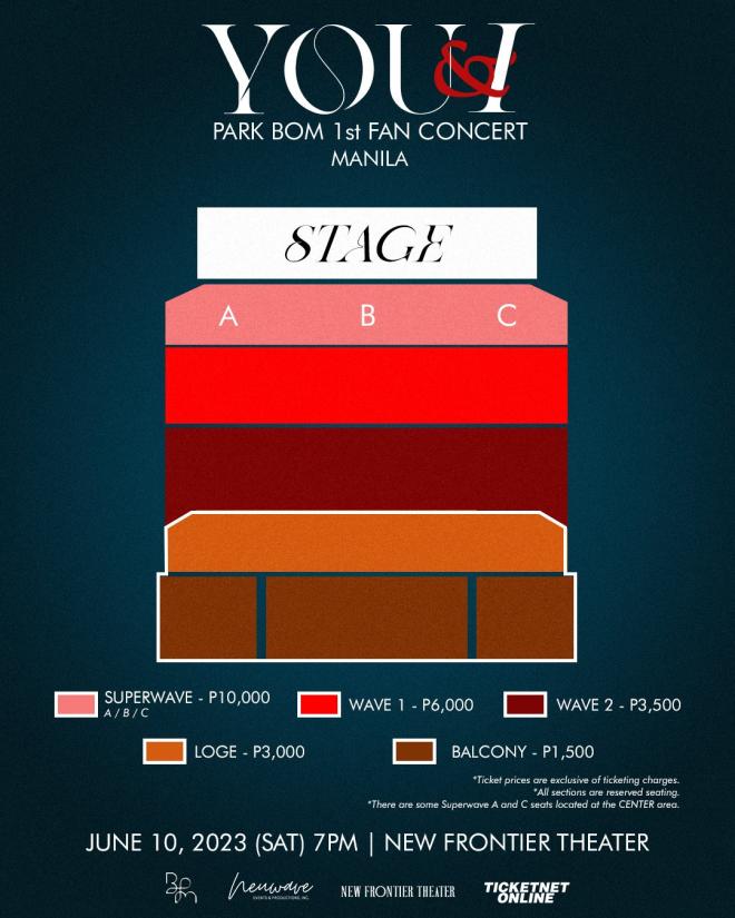 park bom fan concert manila tickets